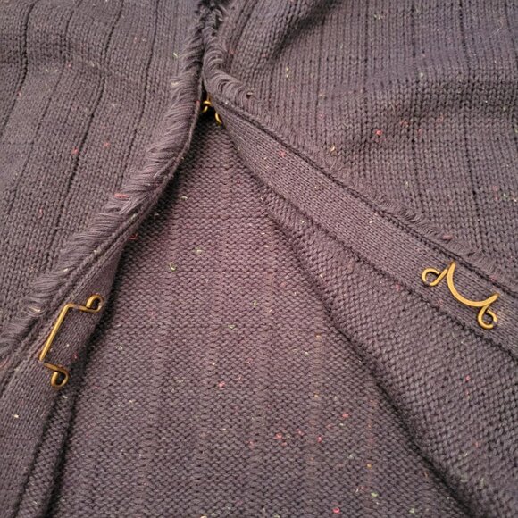 CAbi Navy Women's Cardigan Sweater - Picture 6 of 7